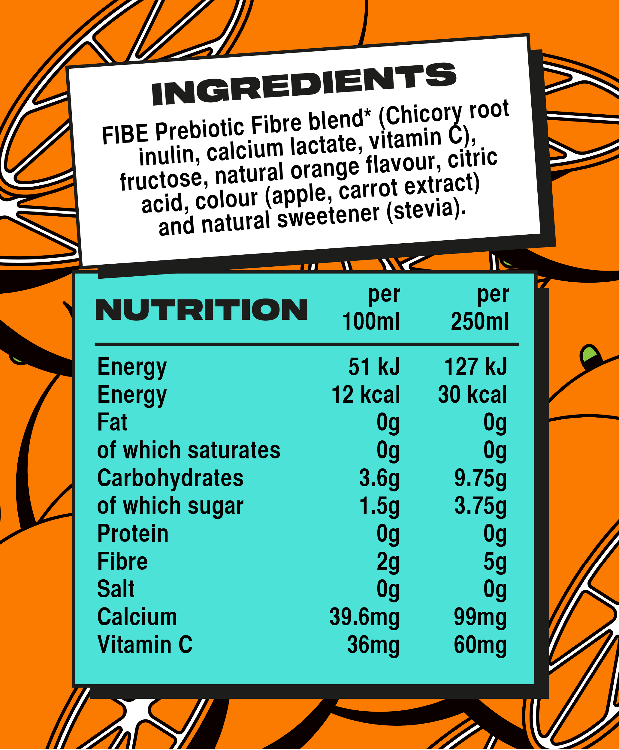 Fibe Zesty Orange